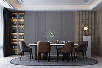 双鸭山餐厅空间案例