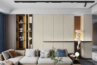 双鸭山北欧风格-客厅