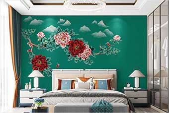 双鸭山森佰汇航空纤维墙咔（爱情花语）