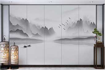 双鸭山森佰汇航空纤维(山水画系列)