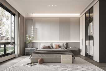 双鸭山卧室空间案例